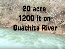 20 acres ouachita river small